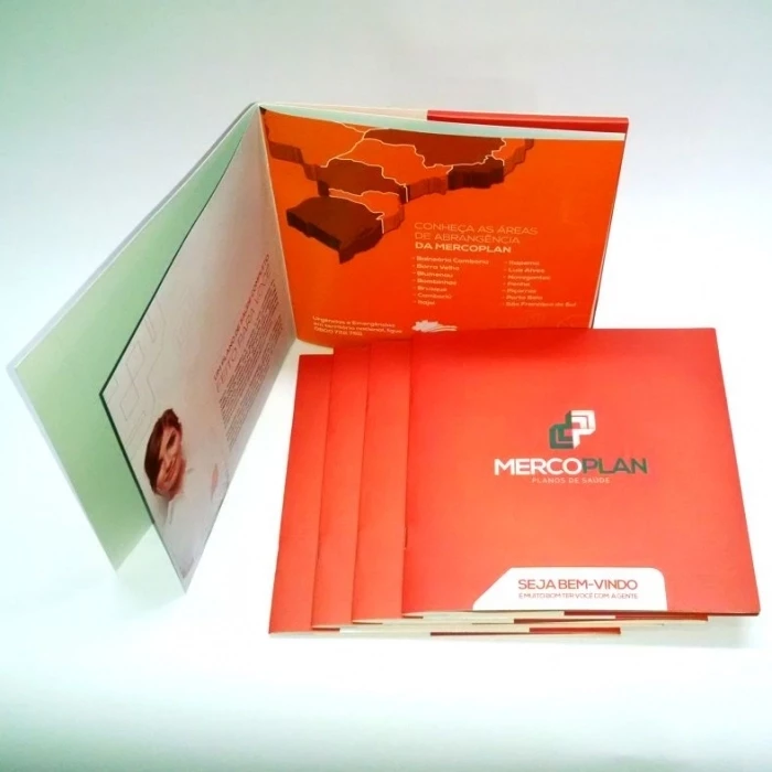 Folder Com Capa e Bolsa