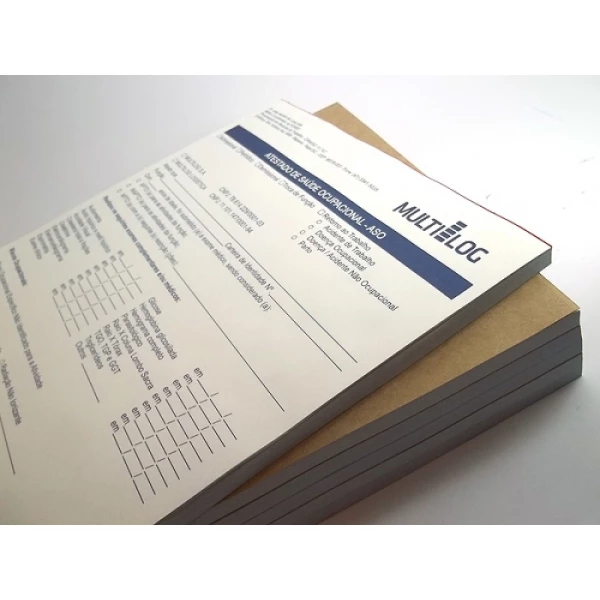 Blocos Em Papel Auto-copiativo